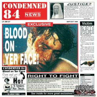 CONDEMNED 84 - BLOOD ON YER FACE LP