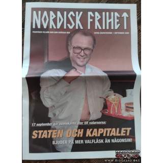 Nordisk Frihet extranummer tabloid