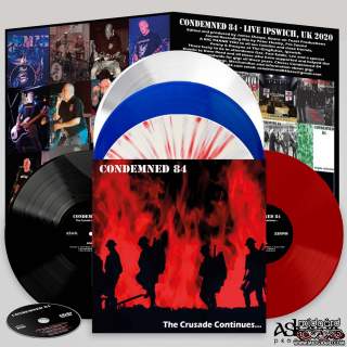 Condemned 84 "The Crusade Continues... Vinyl+DVD