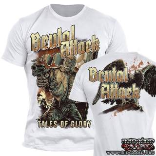 T-186 Brutal Attack - Tales of Glory (white)
