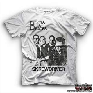 T-165 Skrewdriver - Boots and braces (white)