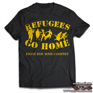 T-113 Refugees go home! Black