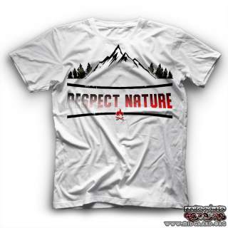 T-192 Respect nature (white)