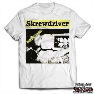 T-243 Skrewdriver - Back with a bang white