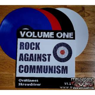 Rock against communism vol.1:2  LP (Ovaltinees & Skrewdriver)