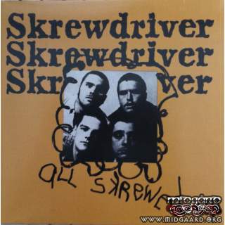 Skrewdriver - All skrewed up (gold) vinyl